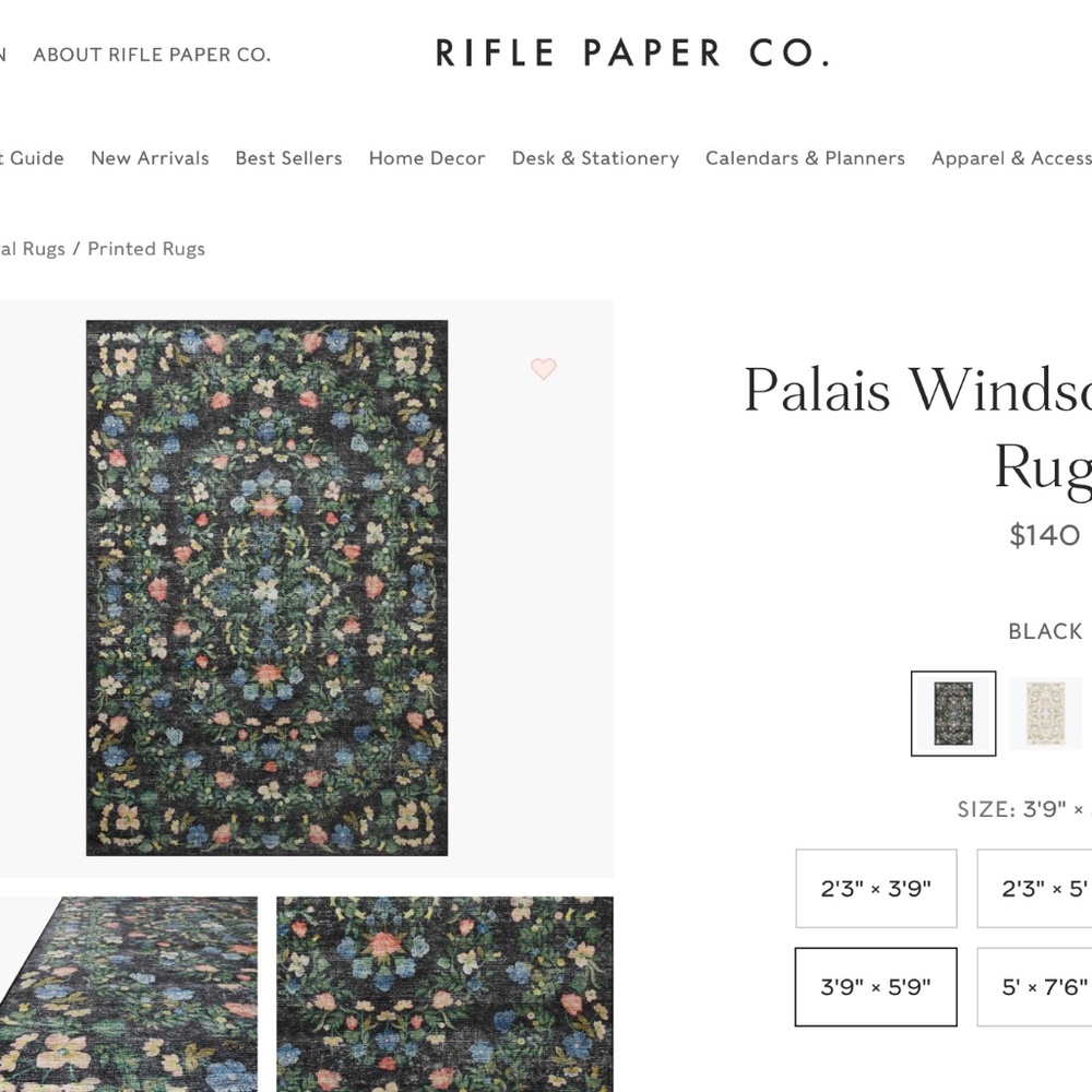 Rifle Paper Co. Rug